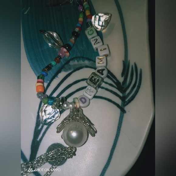 Dreaming ladies or teenagers stretchy multicolour seed bead choker necklace ππ - Picture 6 of 6